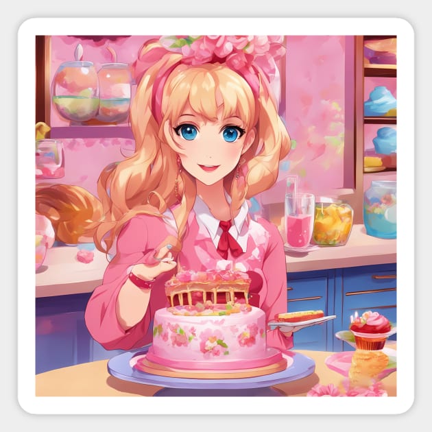 Sugary Anime Creations Magnet by animegirlnft